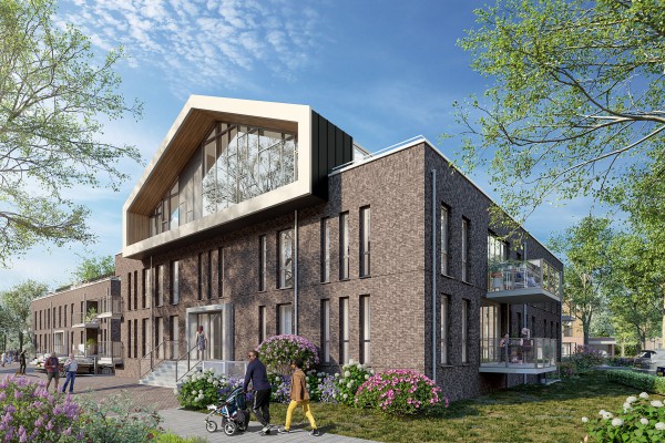 Nieuwbouw 20 appartementen Keppeltuinen