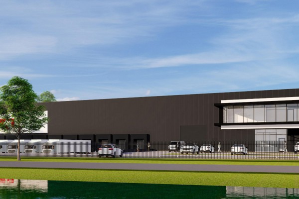 Nieuwbouw logistiek centrum Dieren