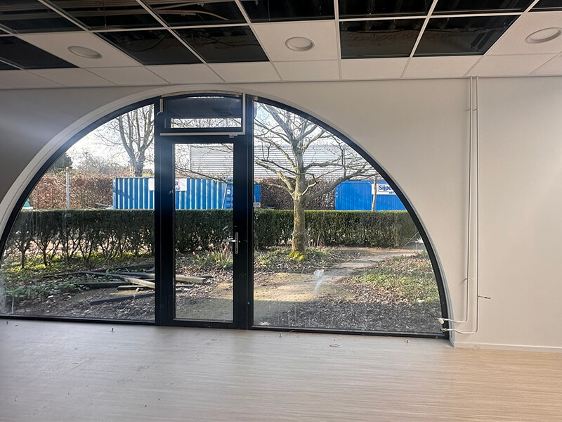 Binnenin stadskantoor Doesburg