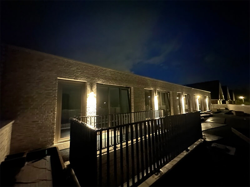 Nieuwe appartementen Brummen verlichting