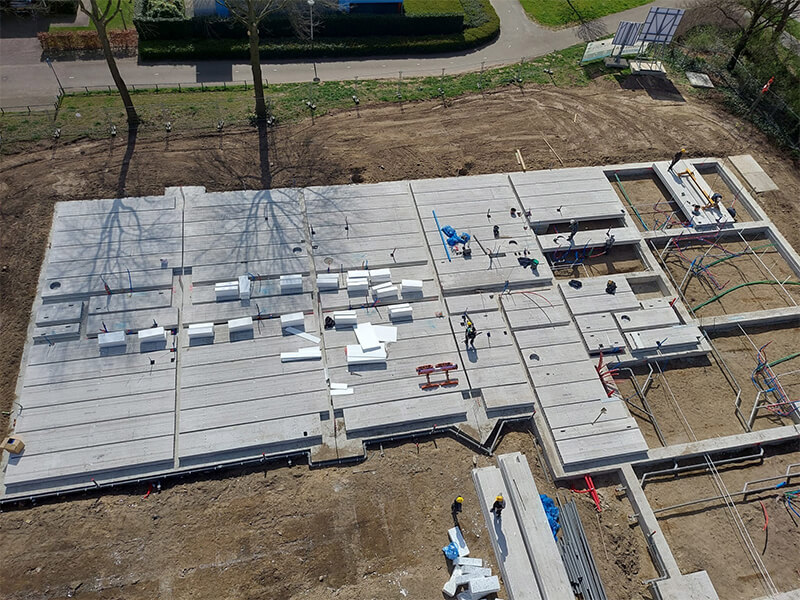 Nieuwbouw zorgappartementen Didam bouw