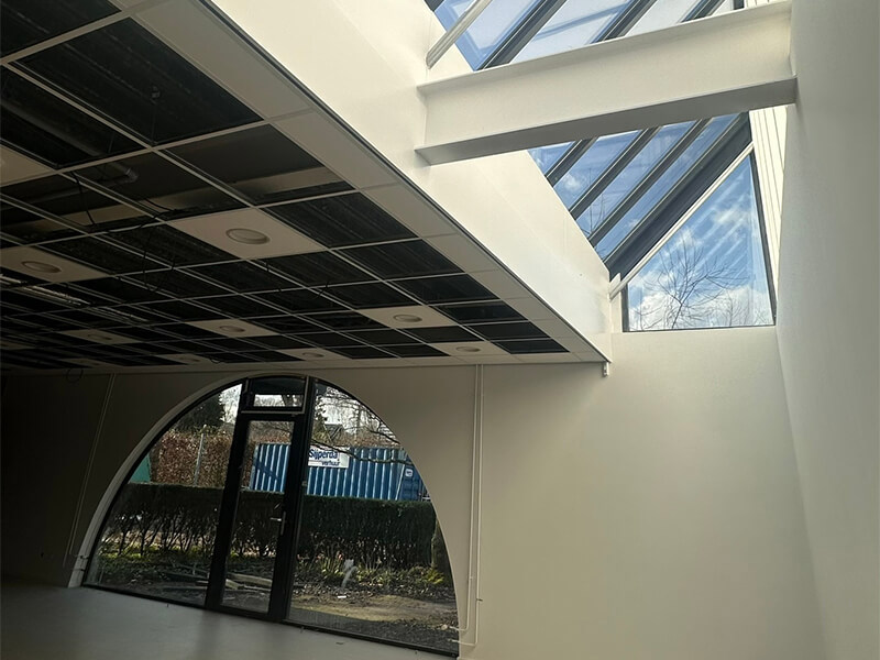 Binnenruimte stadskantoor Doesburg