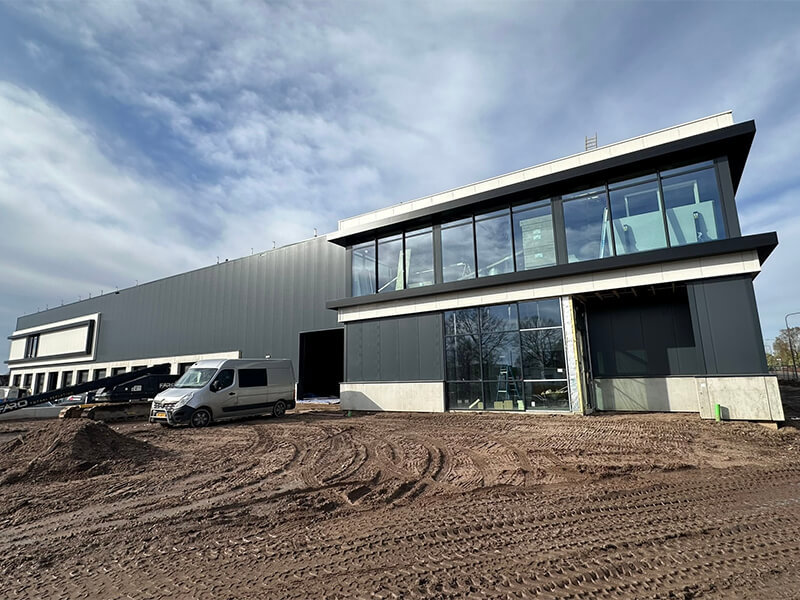 Bouw distributiecentrum in Dieren
